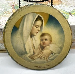 Early Annie Benson Muller Celluloid Memorial Arpp Funeral Home 6" - Picture 1 of 6