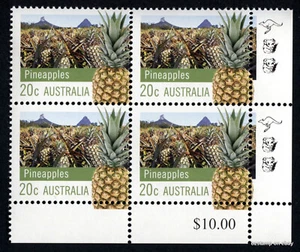 2012 Farming Pineapples 12th Reprint LRC Value Block of Four MUH Mint Stamps - Picture 1 of 1
