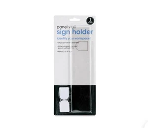 Advantus People Zeigerpanel Wandschild Halter, 9 x 2 Zoll, klar Acryl  - Bild 1 von 5