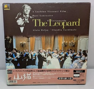 The Leopard (1963) / Japan 1999 Laserdisc Box NTSC PILF-2708 w/Obi & Insert - Picture 1 of 8