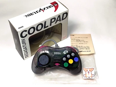 SEGA SATURN SS Coolpad Controller HSS-0101 Skeleton w/Box Official Sega Japan - Image 1 of 4