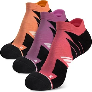 Hylaea Athletic Running Socks Cushion Padded Moisture Wicking Low Cut Size L - Picture 1 of 13