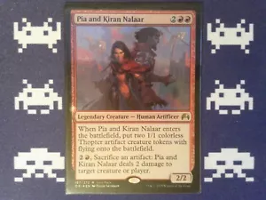 Foil Pia and Kiran Nalaar Magic Origins Promos - Magic the Gathering Red - Picture 1 of 2