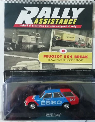 Peugeot 504 break Team Esso 1981 1/43 Rally assistence - Immagine 1 di 4