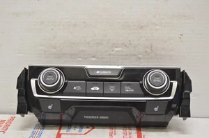 2016-2021 Honda Civic Climate Control Unit Heater Ac Temperature Hvac CI11#008 - Picture 1 of 3
