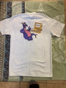 New 1997 Vtg Disney Figment Employee T Shirt Sz Med ‘Imaging The Future’ *Neat* - Picture 1 of 11