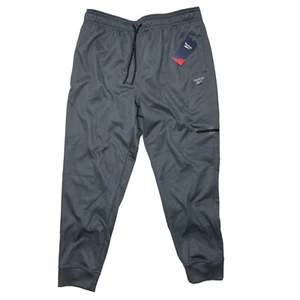 NEW Reebok Men's SLIM Fit Pants Joggers Size XL Ebony Heather Gray MSRP $70 - Picture 1 of 10