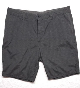 ONeill Shorts Mens 38 Black Flat Front Casual - Picture 1 of 7