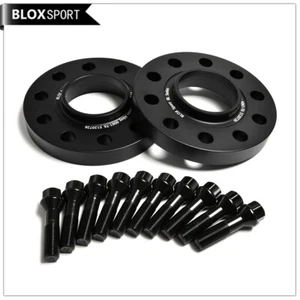Pair 10mm 5x120 Hubcentric Wheel Spacers for BMW M3 M5 E28 E34 E60 E90 E46 E36 - Picture 1 of 11