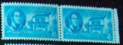 US 3¢ stamp Indiana Territory Sesquicentennial SC #996 MNH vertic or horizo pair - Image 1 of 2
