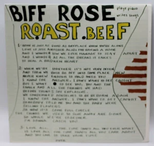 Biff Rose - Roast Beef - Down Pat Records  1978 - Picture 1 of 4
