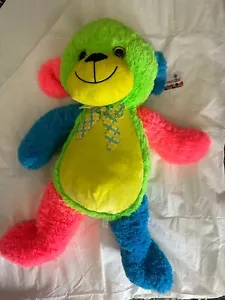Toy Factory Plush Paradise 30” MULTI COLOR DOG (18” Sitting) NWT - Picture 1 of 10