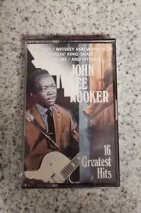 John Lee Hooker - 16 Greatest Hits Cassette SEALED - Picture 1 of 4