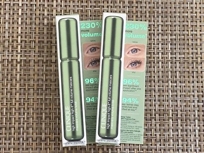 2 pk. CLINIQUE HIGH IMPACT HIGH-FI FULL VOLUME MASCARA: 02 INTENSE BLACK-BROWN - Image 1 of 4