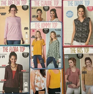 Simply Sewing. Ladies Tops. Sewing Patterns. A - K. New - Picture 1 of 25