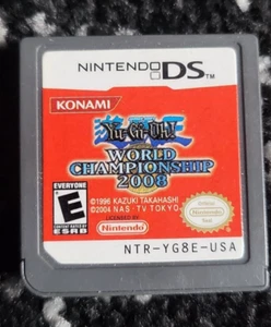 NINTENDO DS GAME YU-GI-OH WORLD CHAMPIONSHIP 2008 Cartridge Only - Picture 1 of 2