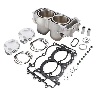 Top End Rebuild Kit Cylinder Pistons Gaskets For Polaris 11-14 RZR 900 /X /XP E2 - Image 1 of 4