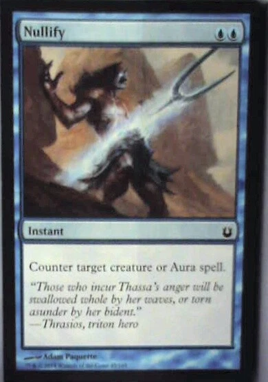 Nullify - Born of the Gods: #45, Magic: The Gathering Nm R122 - Image 1 of 1