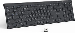iClever Keyboard Wireless Keyboard Nothing Wire 2.4G (Receiver Included) Japanes - Picture 1 of 7