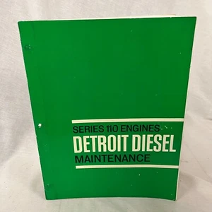 Detroit Diesel Series 110 Engines Maintenance Manual 6SE191 Rev 6-70 - Picture 1 of 7