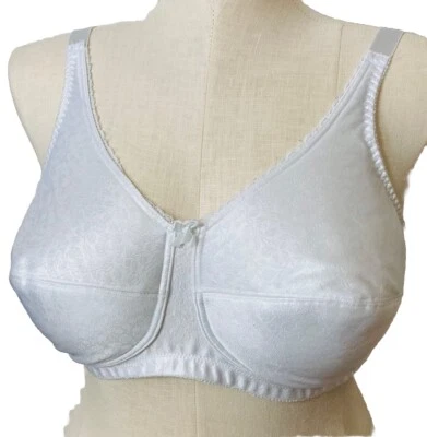 Sujetador Classique 42C Blanco Mastectomía Bolsillos Correas Ajustables Cierre Trasero Foto 1 de 4