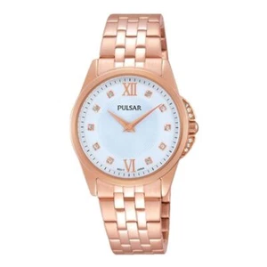 Pulsar Women's Analogue Quartz Stainless Steel Coated Watch ( PM2180X1 ) NEW - Picture 1 of 2