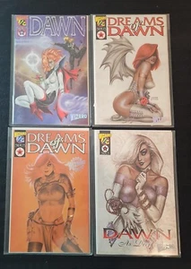 1996 SIRIUS COMICS ASSORTED RARE DAWN #1/2 LOT OF 4 W/COA INCLUDED NM SEXY - Picture 1 of 5