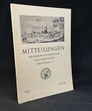 Mitteilungen des Vereins für Geschichte und Heimatkunde Oberursel e. V. - [Heft 