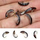 6Pcs Realistic Nymph Scud Fly For Trout Fishing Artificial 7Y6t Bait #12 I8n0