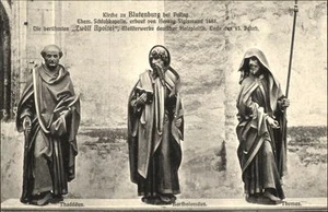 Blutenburg b. Pasing München ~1905/10 Kirche "Zwölf Apostel" ua. Thaddäus Thomas - Picture 1 of 1