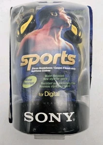 Sony Mdr G59 Vintage Wired Headphones Water Resistant New In Damage Packaging - Picture 1 of 4