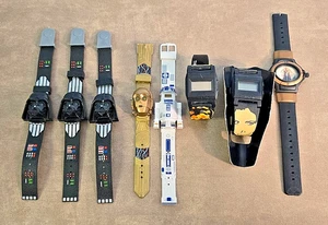LOT VTG STAR WARS Ep V&I Lucasfilm LTD. 1996 Hope Ind. Inc. DIGITAL ARMBANDUHREN - Bild 1 von 13