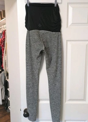 Beyond The Bump Yoga Maternity Leggings Space Gray Small - Image 1 of 4