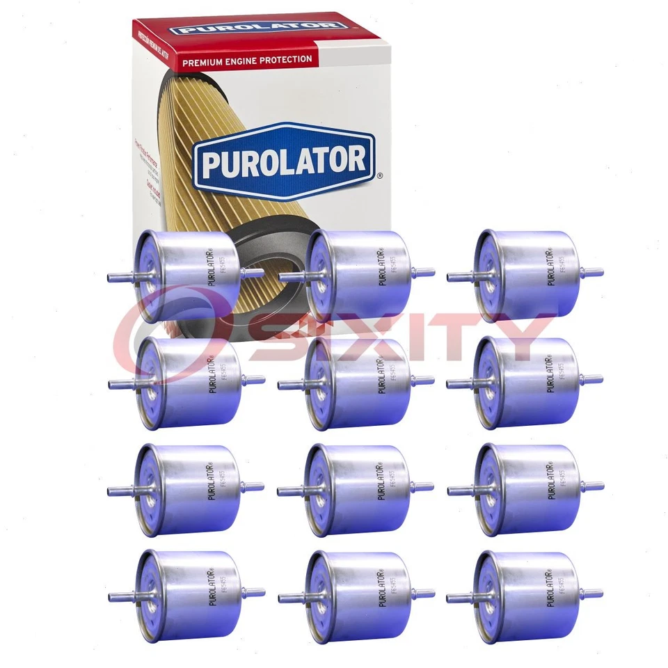 Filtros de combustible 12 piezas Purolator F65455 para YF1Z-9155-CA YF1Z-9155-AC vc Foto 1 de 4
