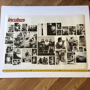 Póster Incubus Morning View 2 Caras 2001 Y2K Perdón Brandon ¡Promoción De Colección! RARO! - Imagen 1 de 17