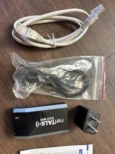 netTalk DUO WiFi VoIP Phone Adapter and Device Calling Unlimited - Picture 1 of 2