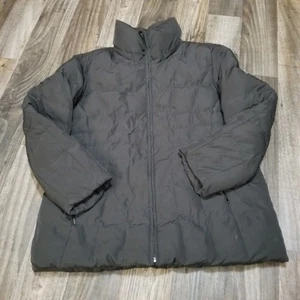 Calvin Klein Men’s XL Black Puffer Jacket Down Insulation Zips/Pockets Lined - Picture 1 of 14