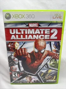 Marvel Ultimate Alliance 2 (Microsoft Xbox 360) Complete With Manual! - Picture 1 of 4