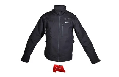 Milwaukee 204B-202X M12 Toughshell Black Heated Jacket (2XL) - Jacket Only - Image 1 of 4