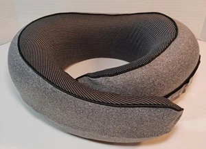 Wander Plus Comfort Travel Neck Pillow Gray Memory Foam Never Used - Picture 1 of 3