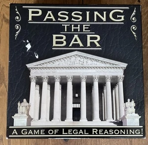 Passing the Bar: A Game of Legal Reasoning Board Game COMPLETE 2009 - Picture 1 of 2
