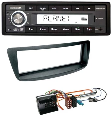 Continental USB 1DIN AUX DAB MP3 Autoradio für Citroen C1 Peugeot 107 Toyota Ayg - Bild 1 von 4