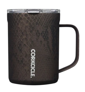 Taza con mango VIP de acero inoxidable aislada Corkcle 16 oz. Sonajero Nuevo - Imagen 1 de 7