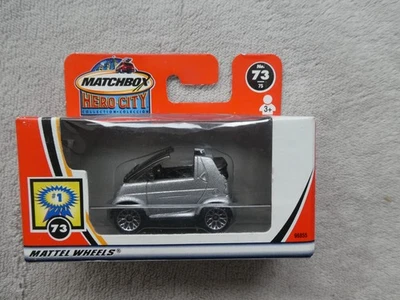 Matchbox # 73 SMART CABRIO  (2002 Mattel) Hero City – New in Box - Image 1 of 4