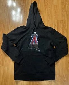 Los Angeles Angels Midnight Mascot Pullover Hoodie Men's Black Medium Fanatics - Picture 1 of 8