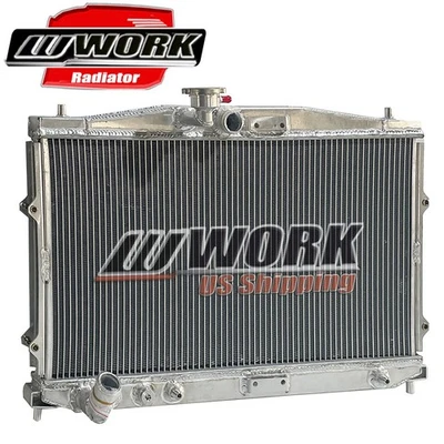 CU39 Aluminium Radiator For Acura Legend 1986-1987 Base L LS 1987-1990 V6 2.7L - Изображение 1 из 4