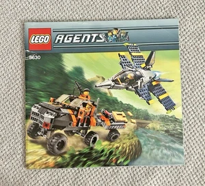 8630 LEGO Agents Gold Hunt Manual, 2008, retirado - Imagen 1 de 2