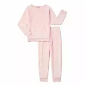 New BCBG Girls Pajama PJs 2-Pieces Lounge Set, Pink Heart, Kids Sleepwear, Soft - Picture 1 of 1