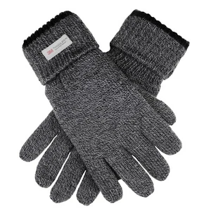 Dents Men's Thinsulate™ Lined Knit Gloves with Rollover Cuff - Picture 1 of 5