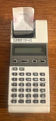 Impresora de bolsillo Cannon TP-11 - ¡FUNCIONA! VER FOTOS. ---WC Foto 1 de 4